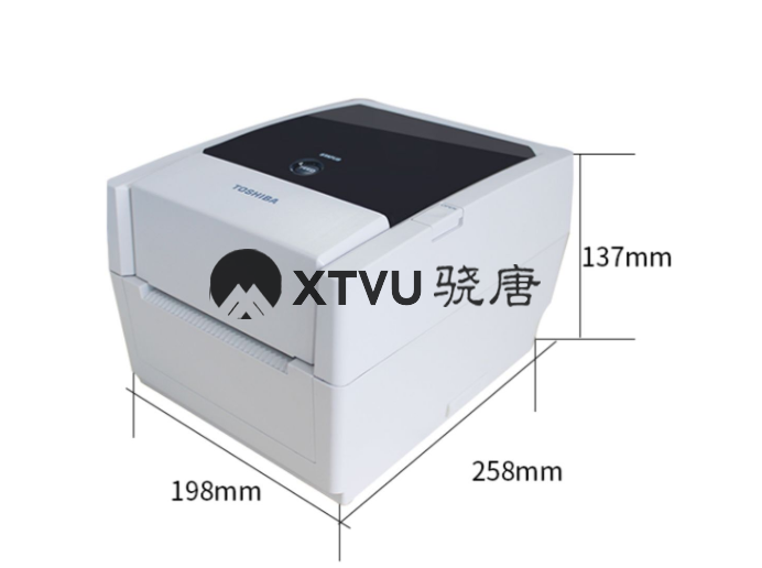 东芝B-EV4T桌面标签打印机 商业快递面单不干胶二维条码打印机
